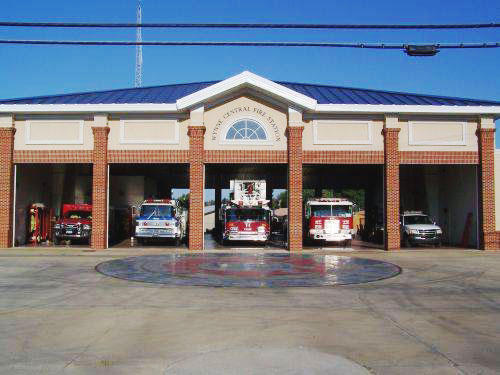 Wynne fire department building